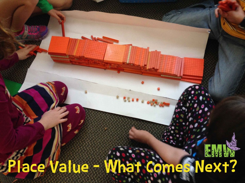 What Comes Next? - Learners build a ten-thousand model.